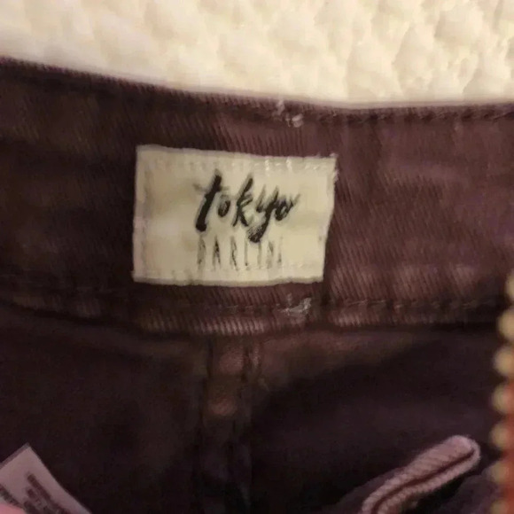 Tokyo Darling super high waisted shorty. Purple. Size 10 - Picture 3 of 9